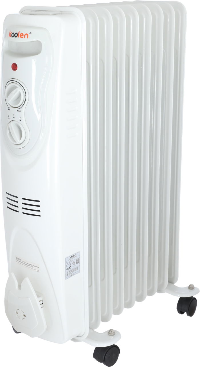 Koln Oil Heater, 2000 Watt, 9 Fins - White product image 2