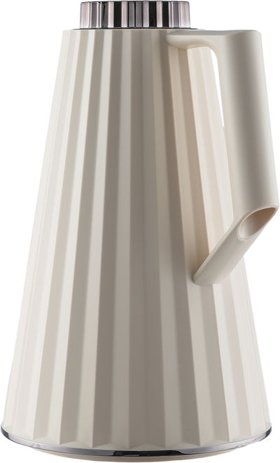 ترمس فيجو اليجانس، 1 لتر،حافظة داخلية زجاج، غطاء نيكل - بيج product image 2