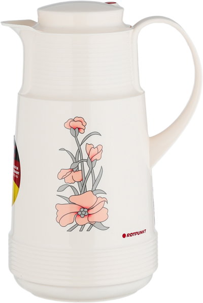 ترمس روتبونكت، 1 لتر، حافظة داخلية زجاج، هيكل خارجي بلاستيك - كريمي product image 2