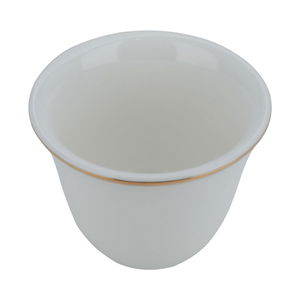 Al Saif Gallery porcelain coffee cups, gilded, 12 pieces - white product image 3