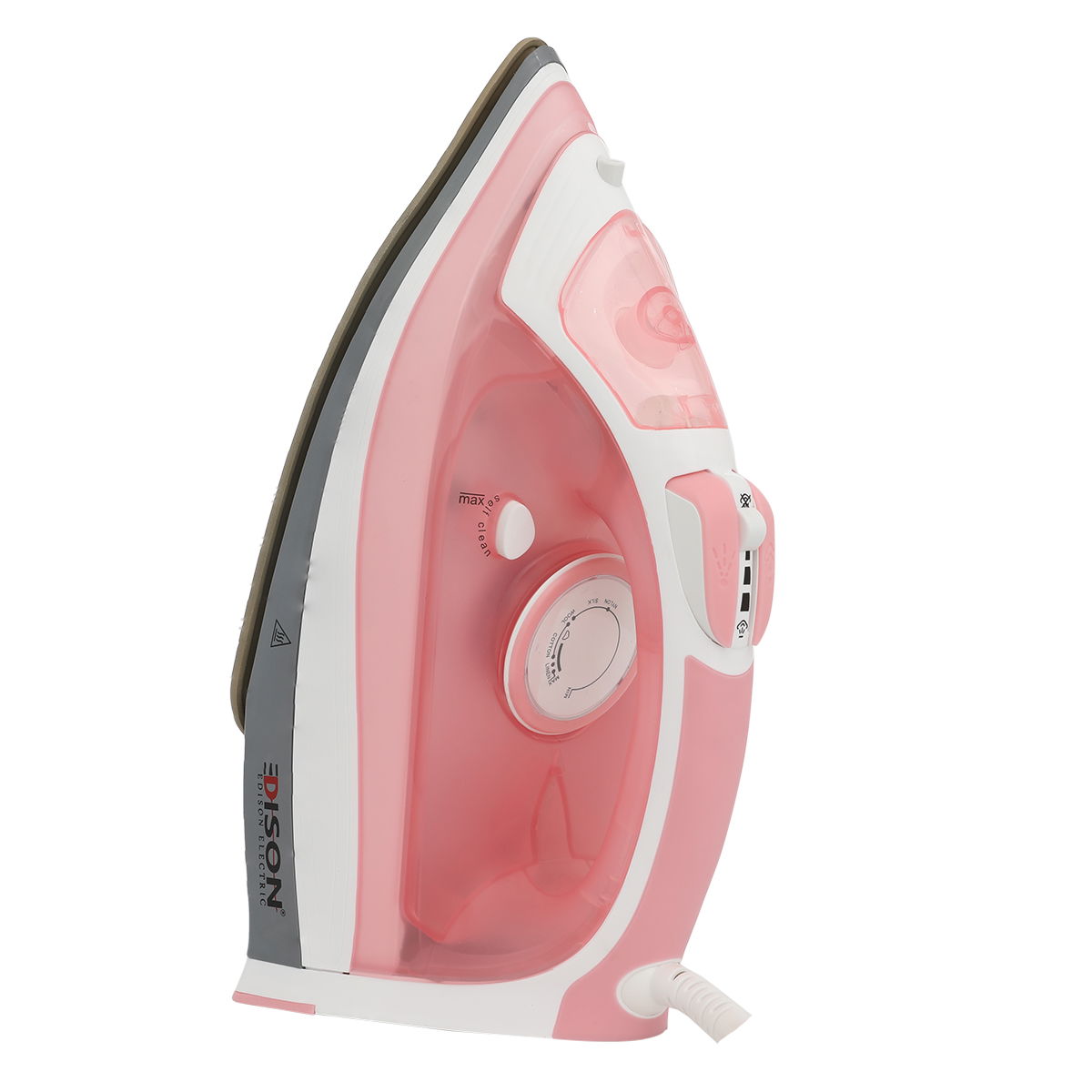 Edison Steam Iron, 280 Ml, 2200 Watt, Ceramic - Pink product image 3
