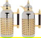 طقم ترامس سارة السيف غاليري، 1/1 لتر، حافظة داخلية زجاج حراري، هيكل خارجي استيل - ذهبي product image 1