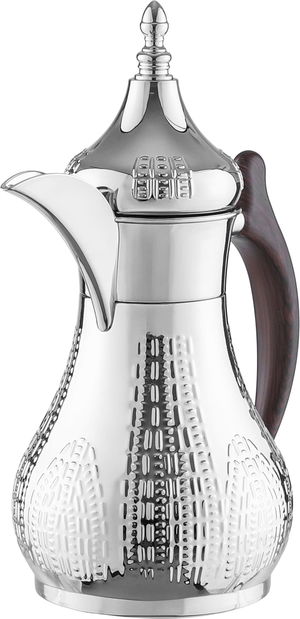 ترمس هيلة استيل السيف غاليري، 700 مل، يد خشب - فضي product image 2