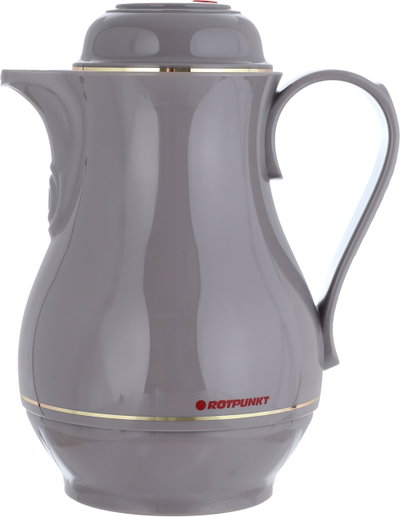 Rotpont Thermos, 500 ml, plastic outer shell, glass inner shell, plastic outer shell - gray product image 2