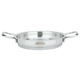 Steel Omelet Pan with Hascevher Handle, 20 x 20 x 4 cm, Turkish - Silver product image 1