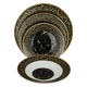 Al Saif Gallery Porcelain Dinner Set, Round, 51 Pieces - Black product image 4