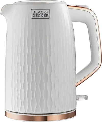 غلاية بلاك آند ديكر، 2200 واط، سعة 1.7 لتر، JC190W-B5 - أبيض product image 1