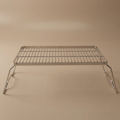 شبكة شواء بستاند استيل برق الحيا، 34.5x23x17 سم - فضي product image 1