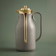 Timeless Rayana Thermos, 1 liter, thermal glass inner shell, plastic outer shell - Cappuccino product image 1