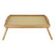 Saif Gallery wooden tofa, 50x30x24 cm, with legs - beige product image 1