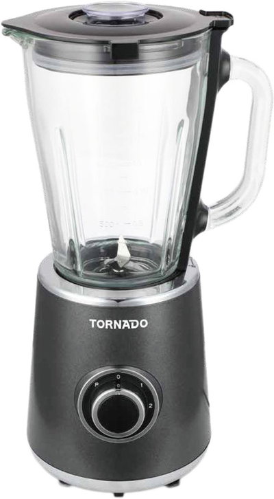 خلاط كهربائي تورنيدو، 500 واط، 1.7 لتر، سرعتين، TBL9003-GS - اسود product image 1