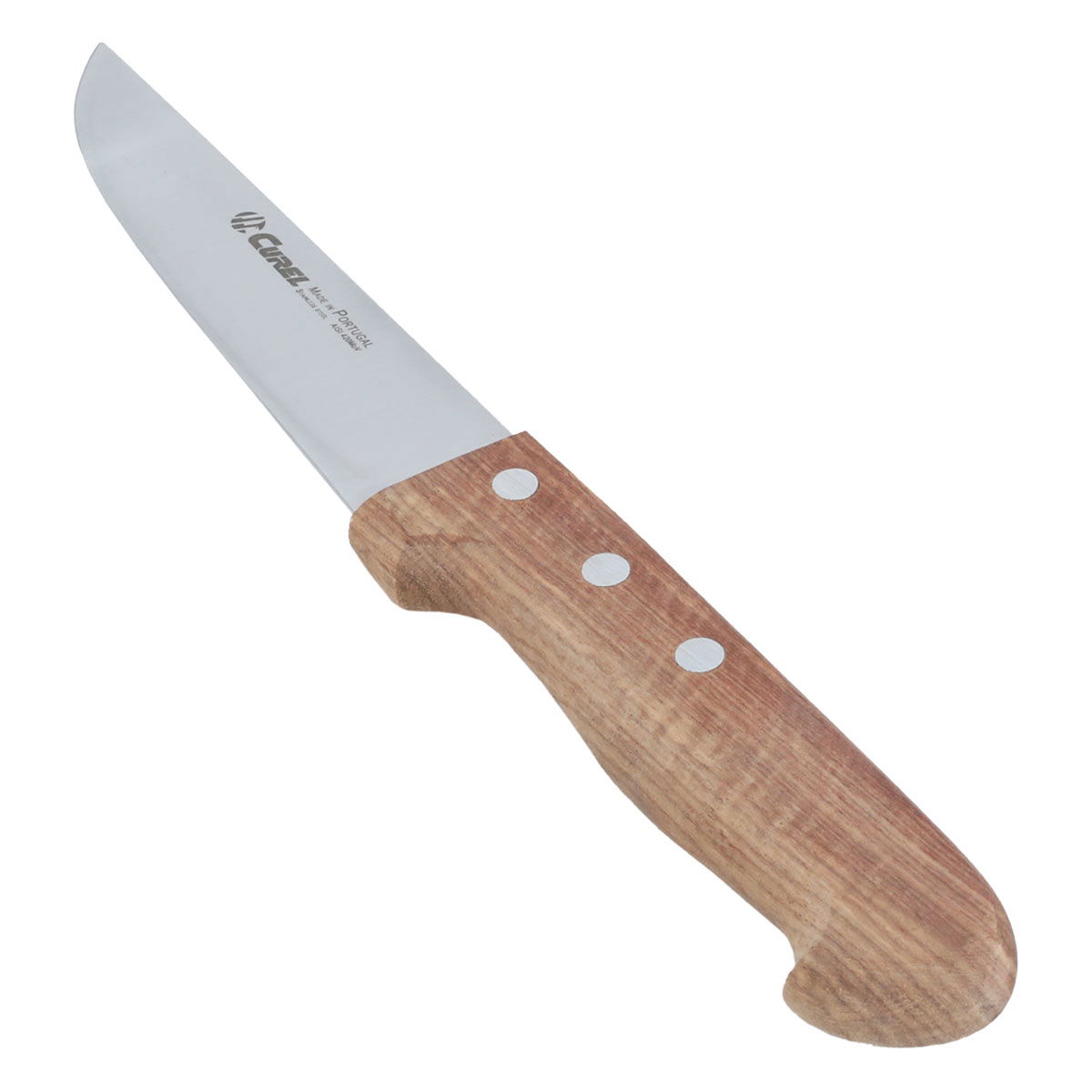 Al Saif Gallery steel knife, size 13 cm, wooden handle - brown product image