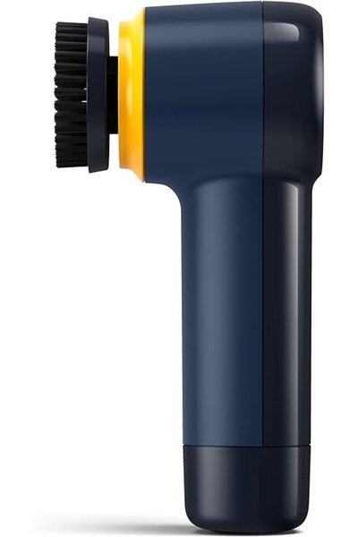 Philips GCA1000/60 Shoe Cleaning Brush, 4 Batteries, 3 Heads - Blue/Yellow product image 2