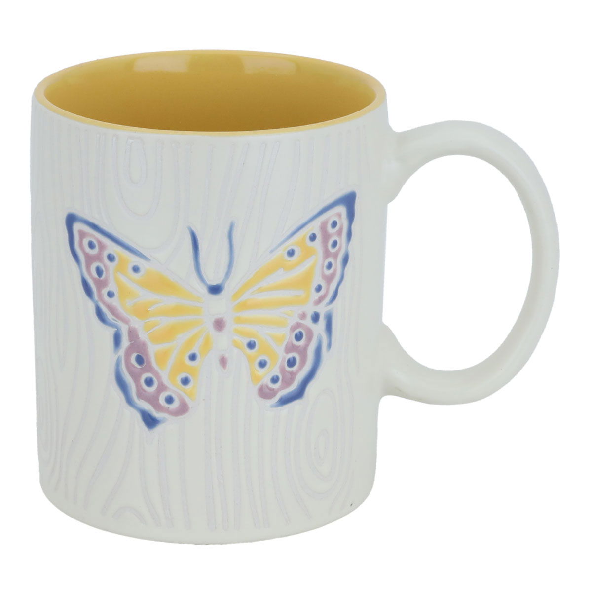 Al Saif Gallery Porcelain Mug, 400 Ml - White Yellow product image