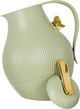 Al Saif Gallery Dora thermos, 1.5 liters, golden butterfly, thermal glass inner container, plastic outer shell - green product image 4