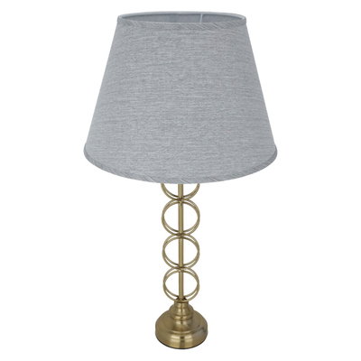 اباجورة استيل إديسون، 1 لمبة - رمادي ذهبي product image 3