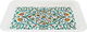 Tofaria Al Saif Gallery melamine, 45 x 34 x 3 cm, rectangular, decorated green-white product image 1