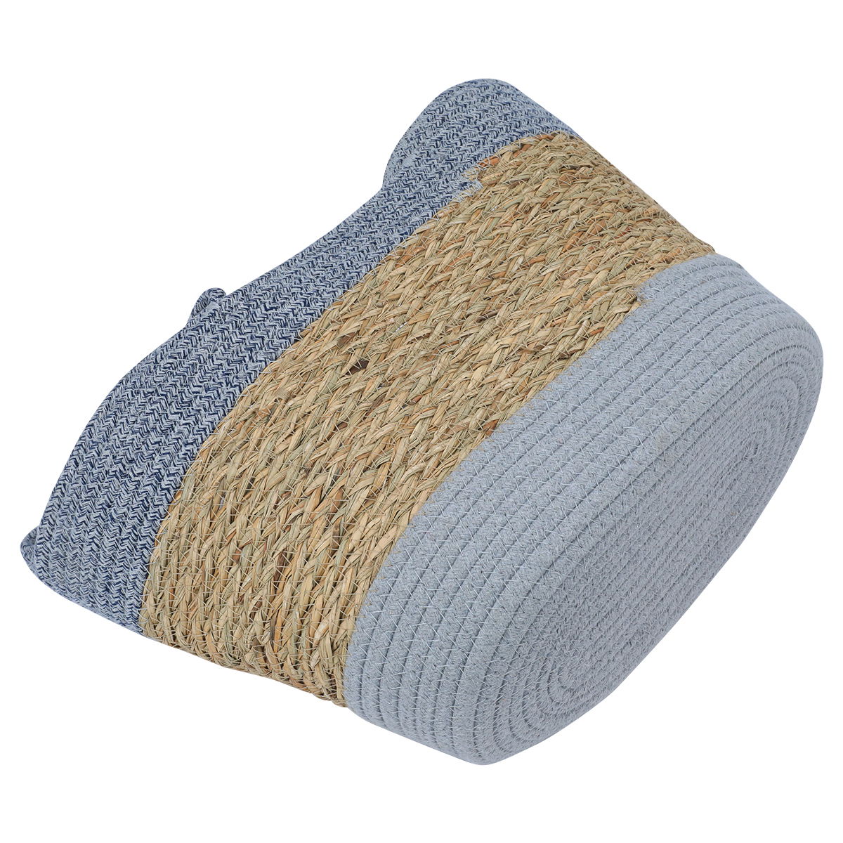 Al Saif Gallery Canvas Thermos Bag, 45 x 27 cm - Blue Gray product image 2