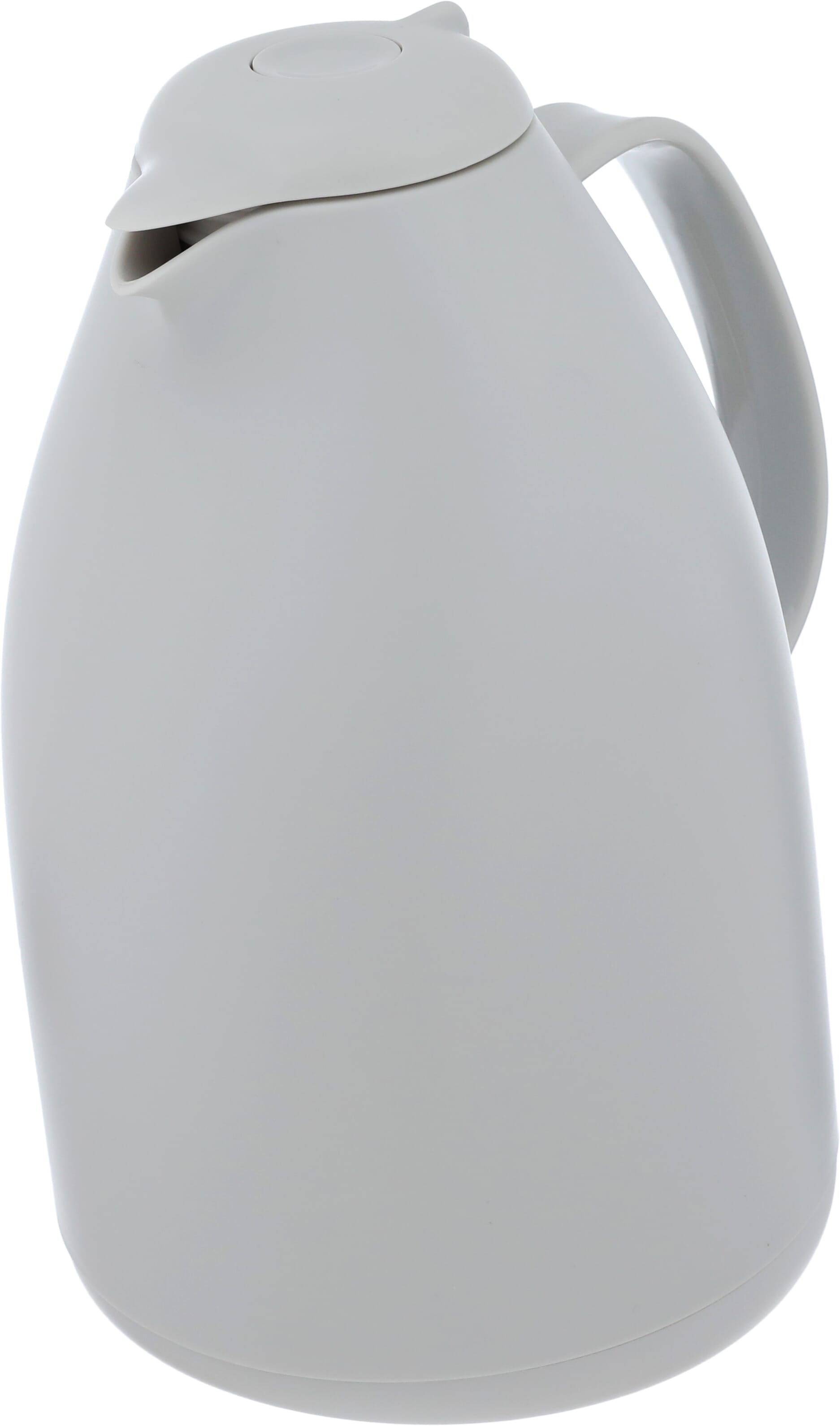 Elegance Penguin Thermos, 1.5 litres, glass inner container, plastic outer shell - light grey product image 3