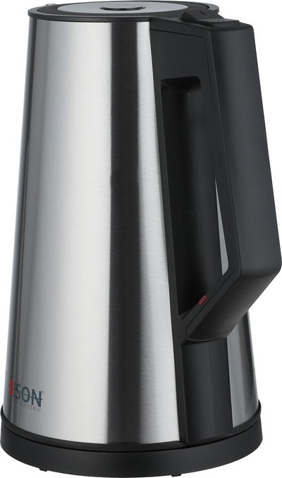 غلاية كهربائية ستانلس استيل إديسون، 2 لتر، 1850-2200 واط، D2020 - فضي أسود product image 2