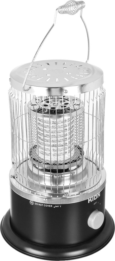 Kion Kh/2610B Electric Heater, 2000 Watt, Two Heat Levels - Black Silver product image 2
