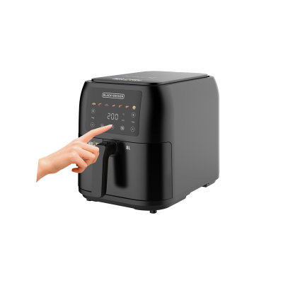 قلاية هوائية بلاك اند ديكر، 1700 واط، 8 لتر، 7 برامج، SAF80-B5 - اسود product image 11