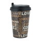 Al Saif Gallery Plastic Coffee Cup, 340 ml - Brown product image 1