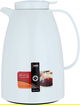 Al Saif Gallery Lima thermos, 1.5 liters, compressor, thermal glass inner container, plastic outer shell - white product image 1