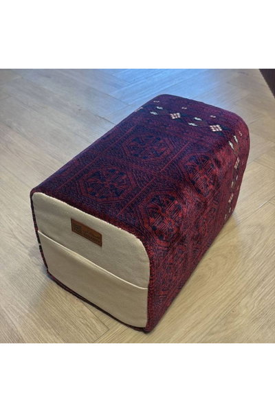 بكج سجادة مع مركى بوليستر سجادتي، 100×300 سم - احمر product image 3
