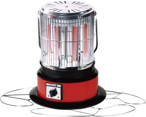 دفاية كهربائية دوتس، 2000 واط، 360 درجة، NI-301 - احمر product image