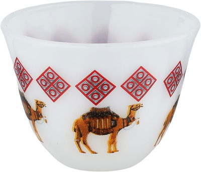 طقم فناجين قهوة عربي السيف غاليري، 12 قطعة - أبيض product image 2