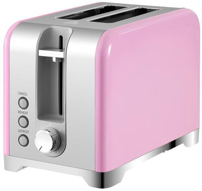 توستر مزدوج كولن، 780/930 واط، توقف تلقائي ، 800104014 - بينك product image 4