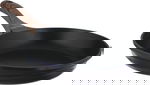 طقم قدور جرانيت نيوكلاين، 10 قطع، غطاء زجاج - ازرق غامق product image 4