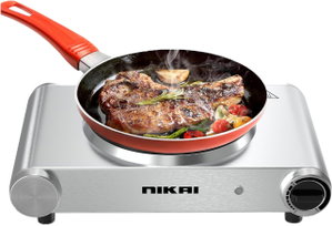 موقد كهربائي نيكاي، 1500 واط، 1 عين، Nktoe4N2 - فضي product image