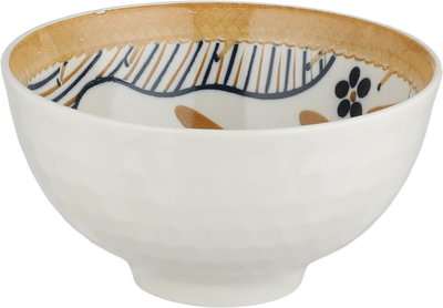 طقم زبادي بورسلان السيف غاليري، 11.5 سم، 4 قطع - متعدد الألوان product image 3