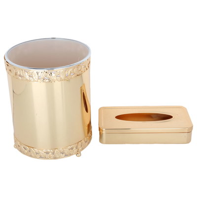 طقم سلة مهملات استيل السيف غاليري - ذهبي product image 1