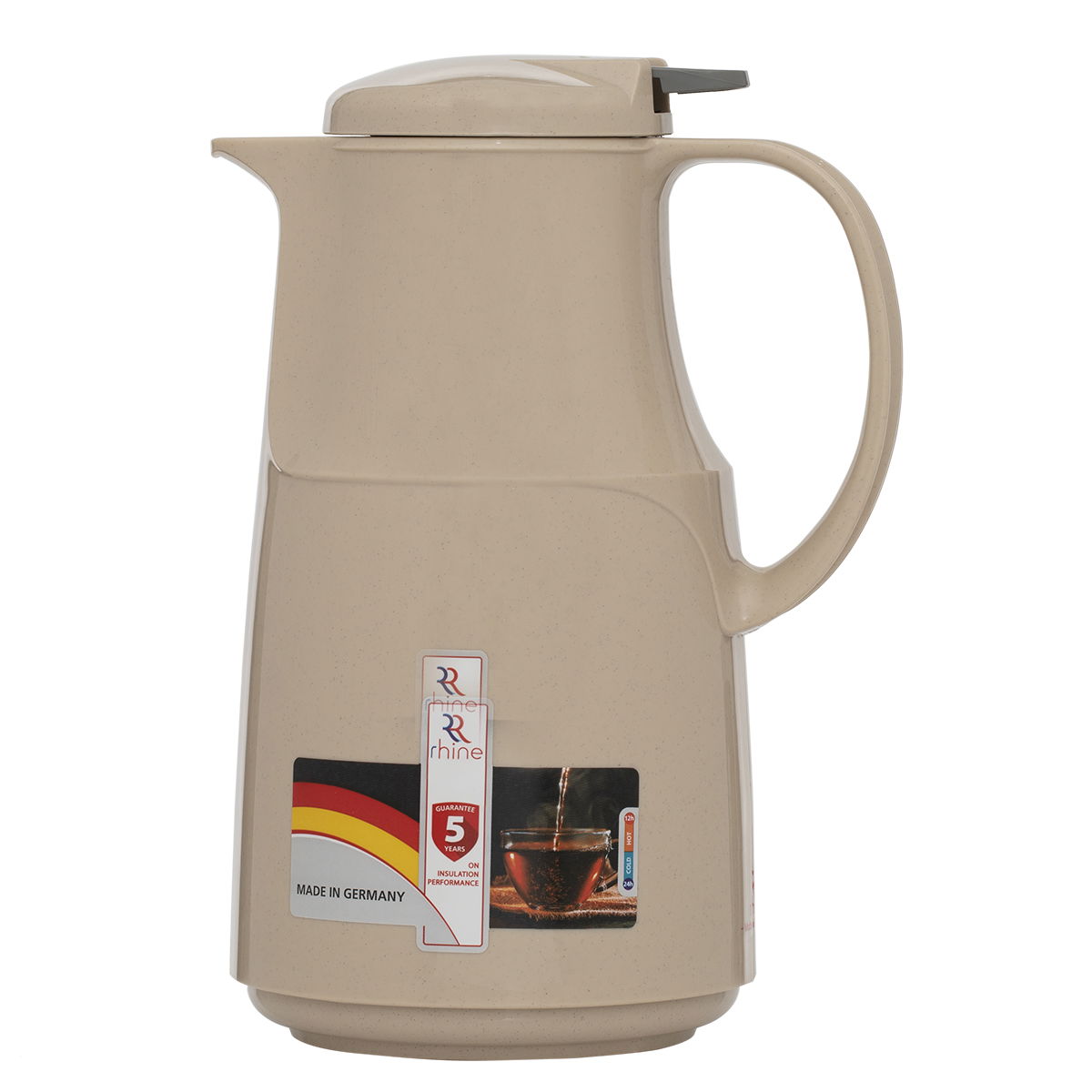 ترمس الراين، 1 لتر، ضغاط - بيج product image 2