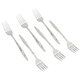 طقم ادوات مائدة استيل السيف غاليري، 30 قطعة، منقوش - فضي product image 5