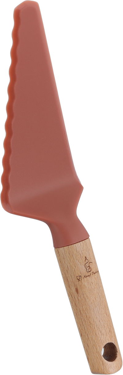 سكين كيك بلاستيك السيف غاليري، 24×7 سم، يد خشب - طوبي product image 2