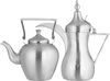 طقم دلة و إبريق سليمان 3 ستاينلس استيل السيف غاليري، 2 قطعة، 1.4 / 2 لتر - فضي product image 1