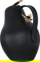 Al Saif Gallery Dora thermos, golden butterfly, 1.5 liters, thermal glass inner container, plastic outer shell - black product image 3