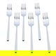 طقم شوك استيل السيف غاليري، 6 قطع - فضي product image 2