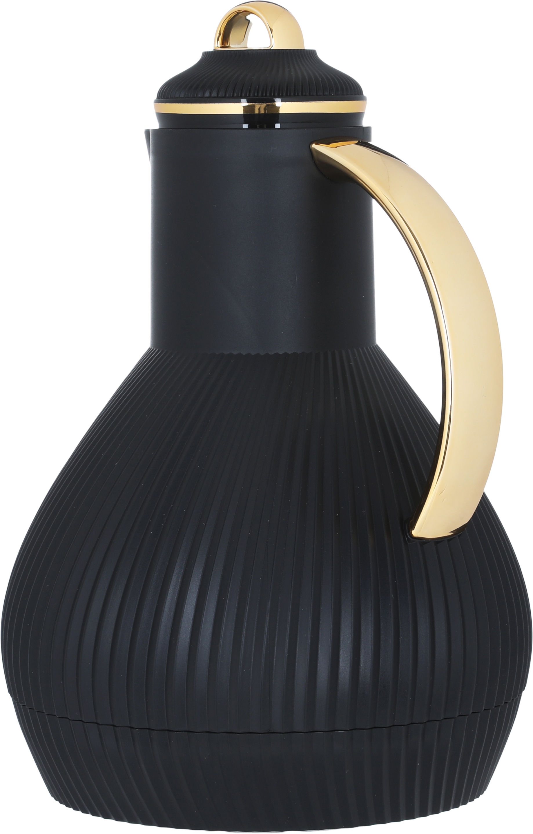 Al Saif Gallery Alia thermos, 1 liter, thermal glass inner container, plastic outer shell - black product image 2