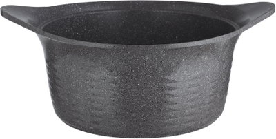 طقم قدور كوري جرانيت تورنادو، 7 قطع، غطاء زجاج - رمادي غامق product image 6
