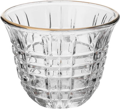 Alsaif Gallery Bialat Tea and Coffee Serving Set, 26 Pieces - Clear product image 4
