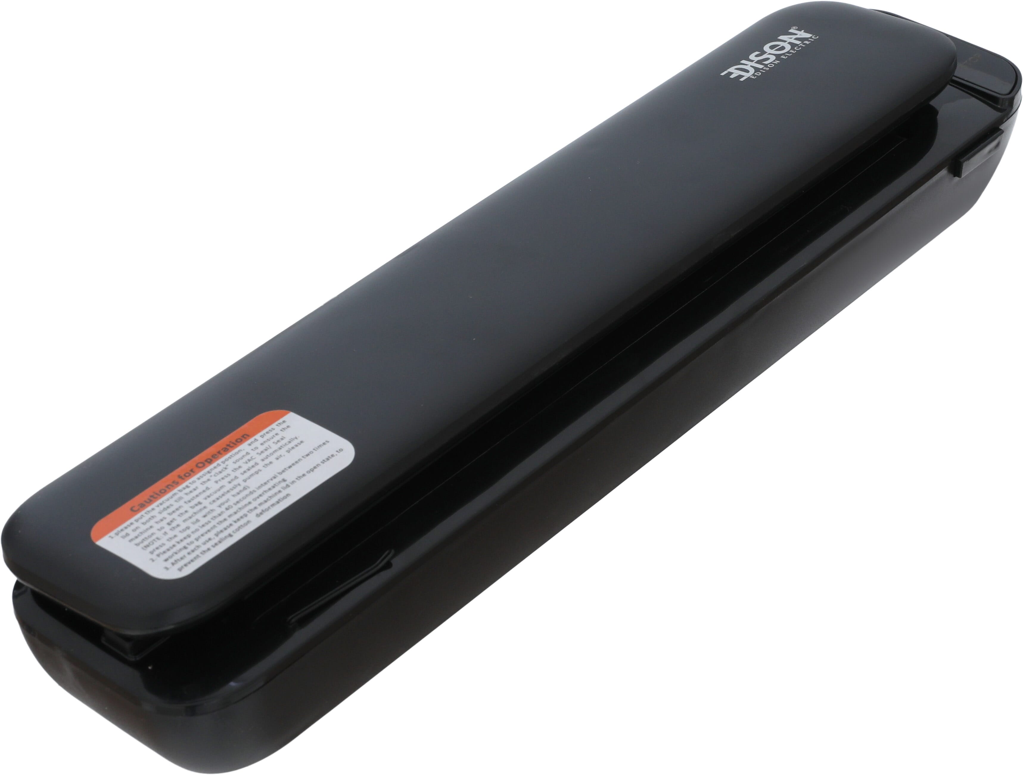 جهاز تغليف الأطعمة ديجيتال إديسون، 110 واط - أسود product image 1