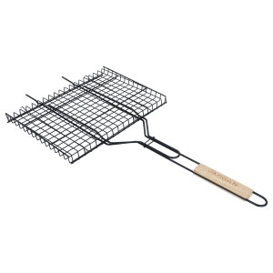 Al Saif Gallery steel grill grate, 25 x 33 cm, square, Turkish - black product image 2