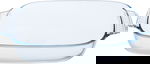 طقم صواني زجاج بايركس، 4 قطع، مستطيل - شفاف product image 3