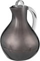 Al Saif Gallery Layal Thermos Set, 0.6/0.9 Liter, 2 Pieces, Glass Interior, Plastic Exterior, Transparent Handle, Push Button - Transparent Black product image 5