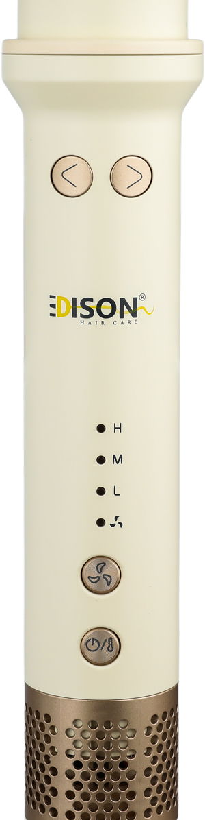 مصفف شعر إديسون، 140 واط، 32x6 سم، دوار، Q316 - كريمي product image 2